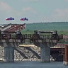 Началась надвижка пролетов моста через Волгу в Саратове